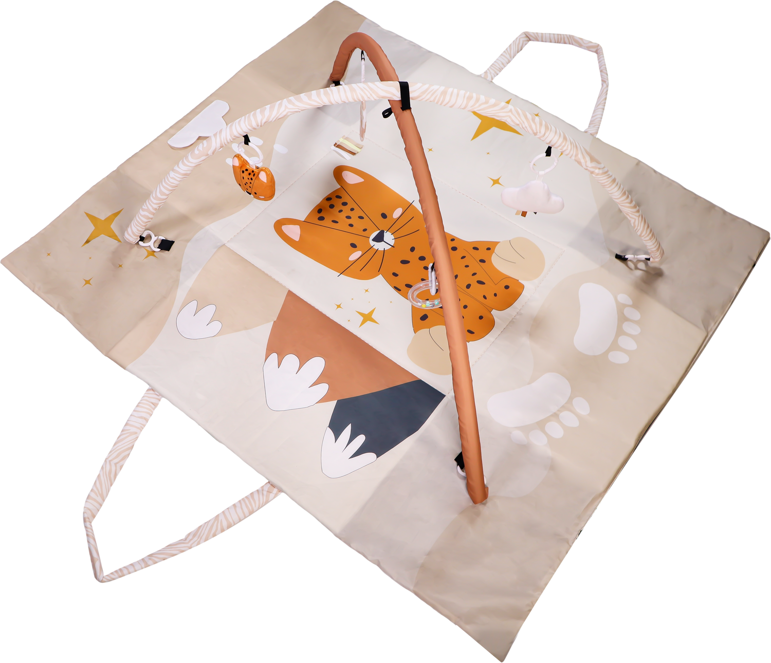 TRYCO 2-in-1 Spielteppich und Tasche