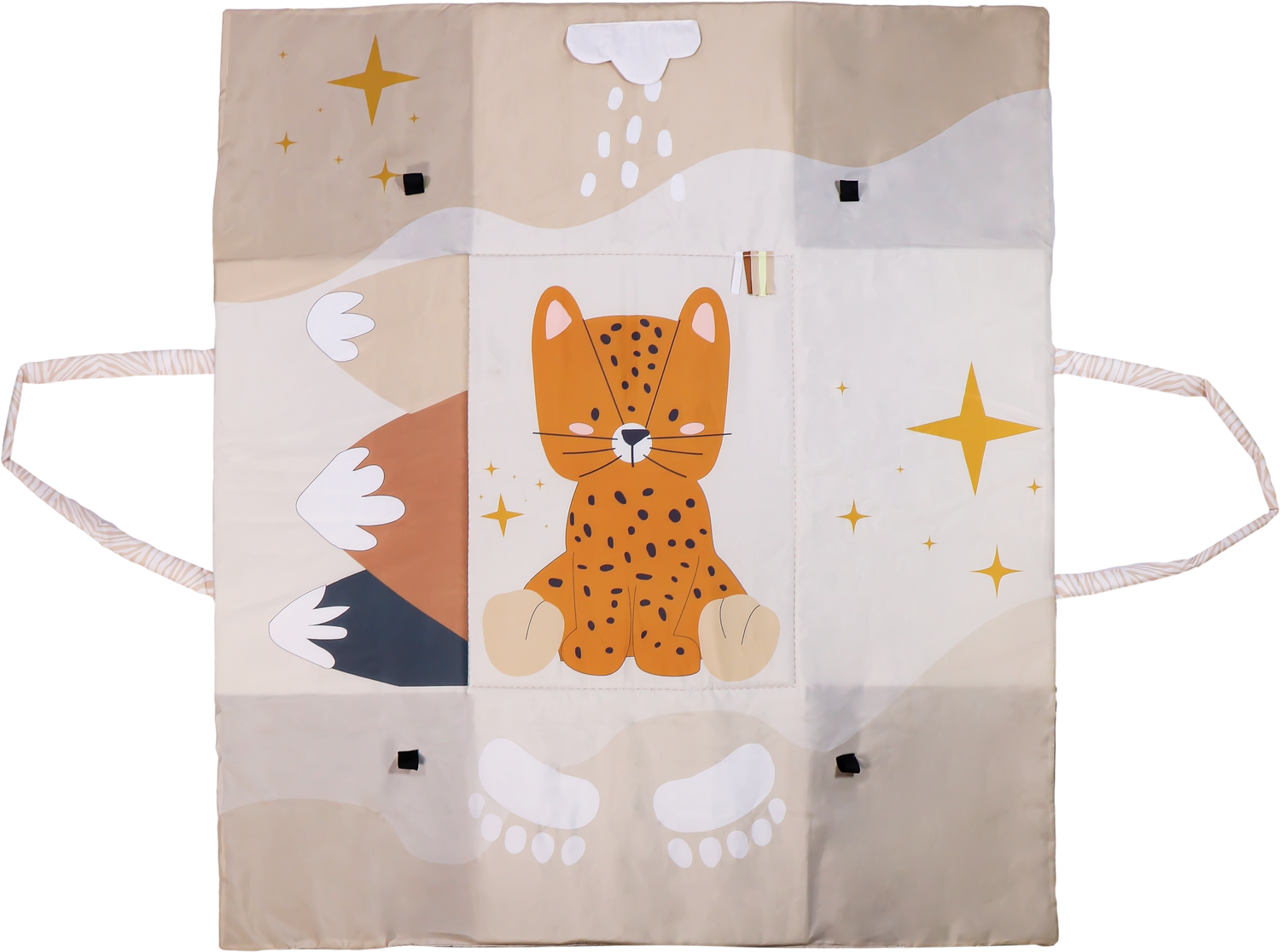 TRYCO 2-in-1 Spielteppich und Tasche