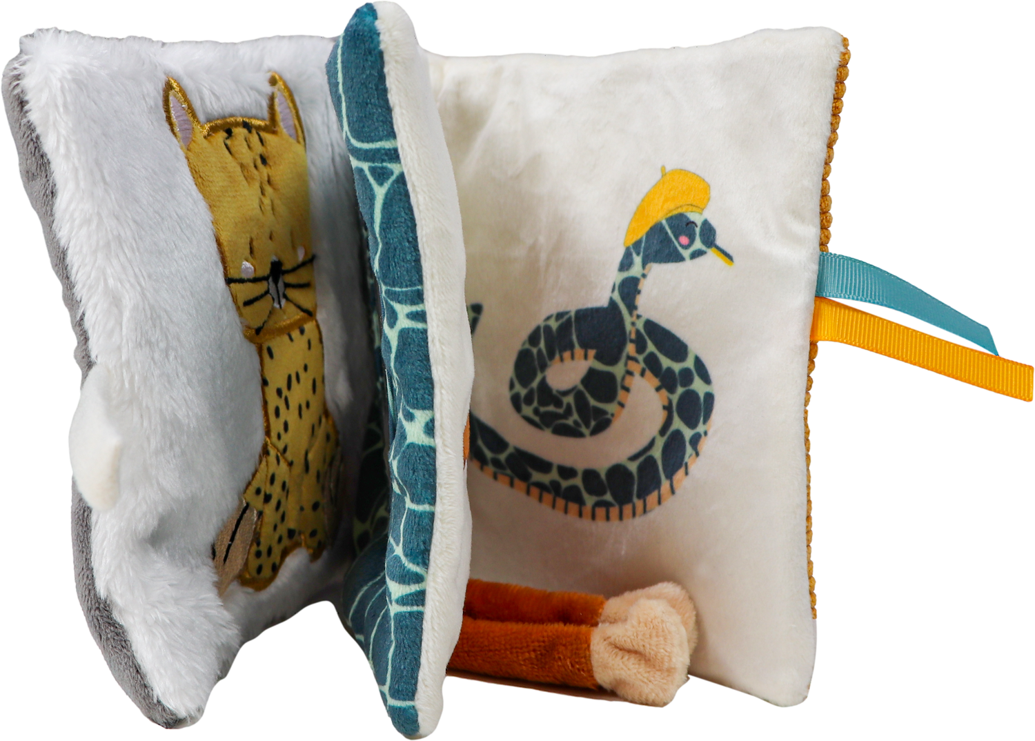 Plüsch-Activity-Buch – Dschungel