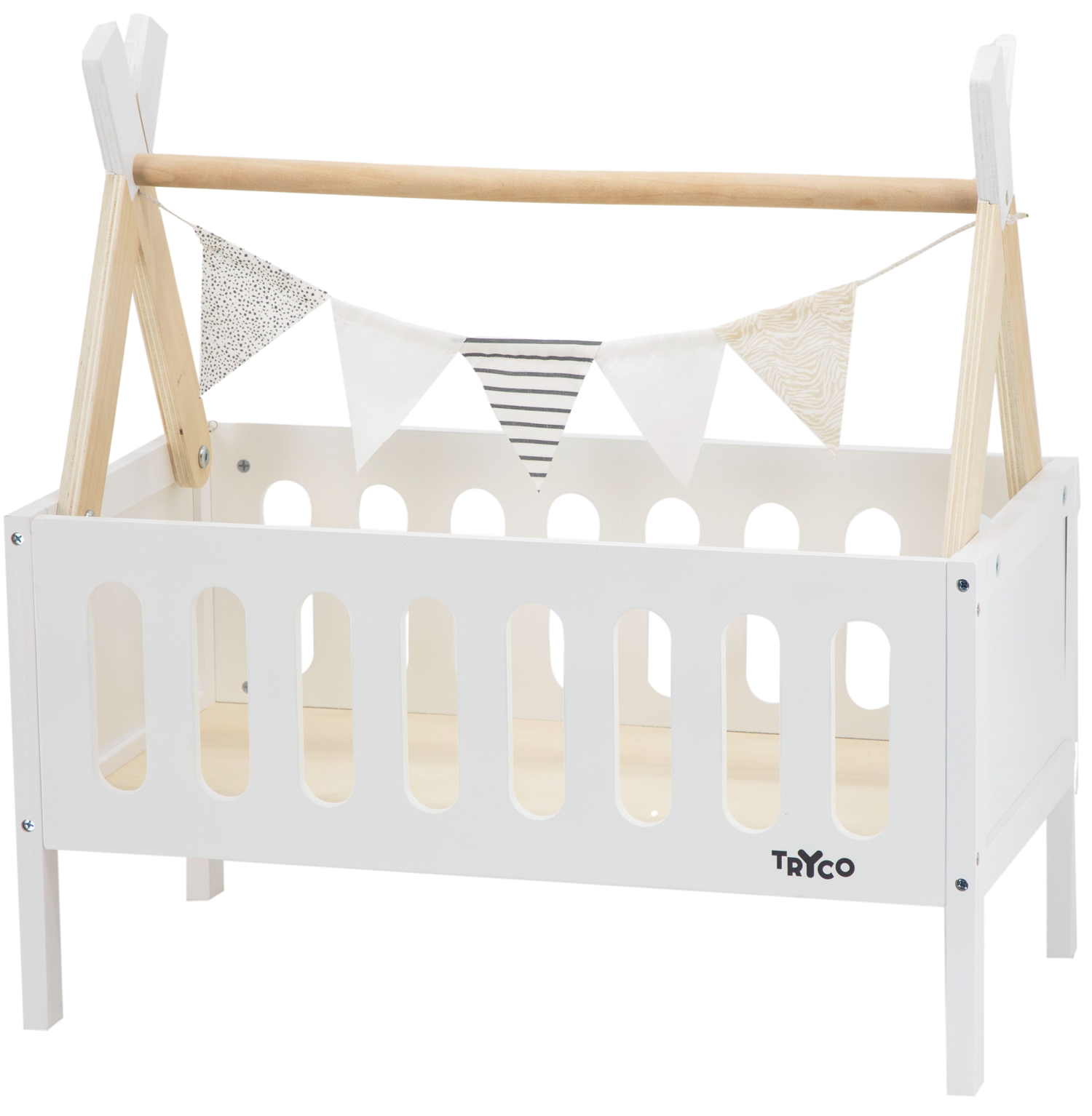 TRYCO Puppenbett aus Holz
