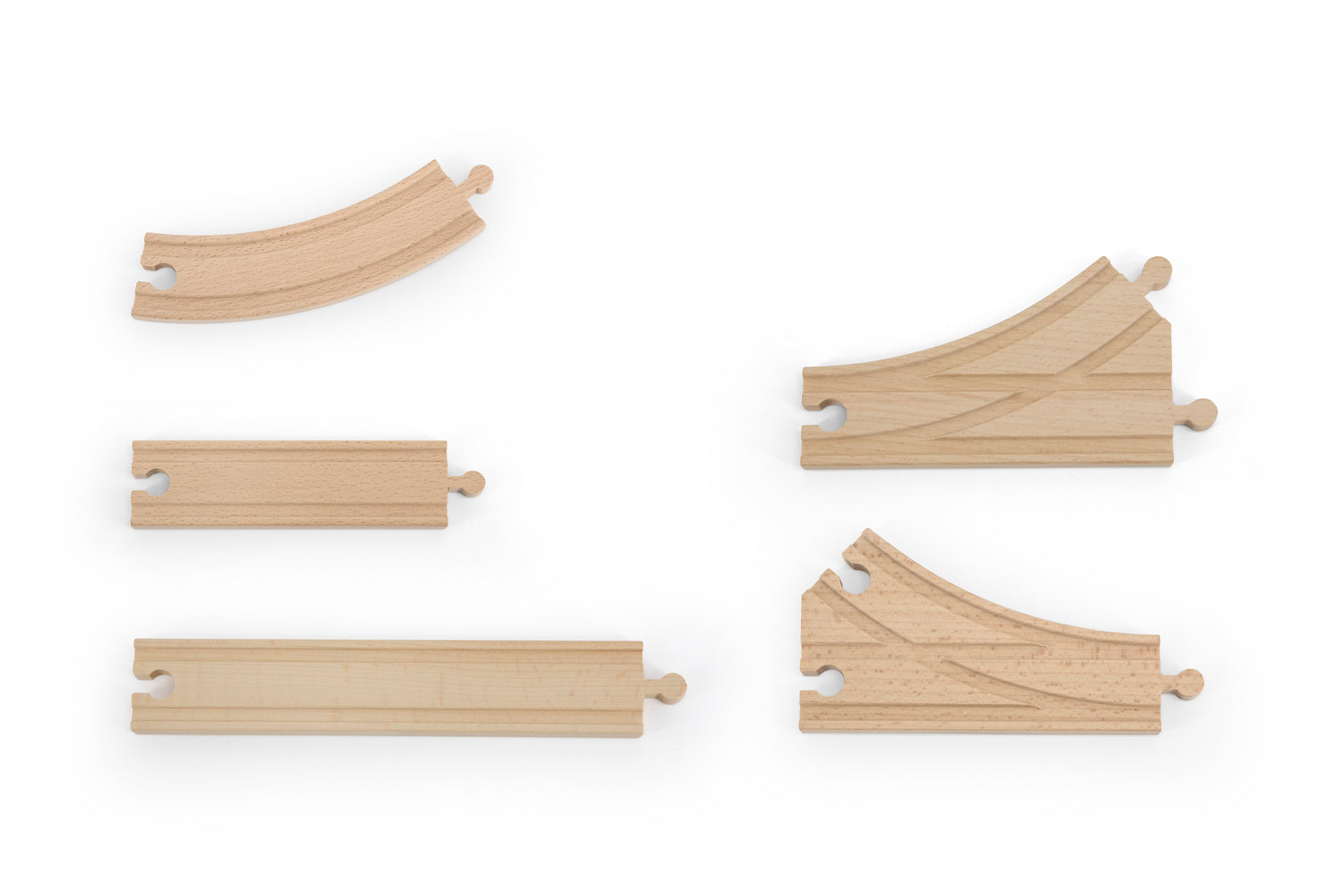 Zugset -Schienen-Erweiterung aus Holz