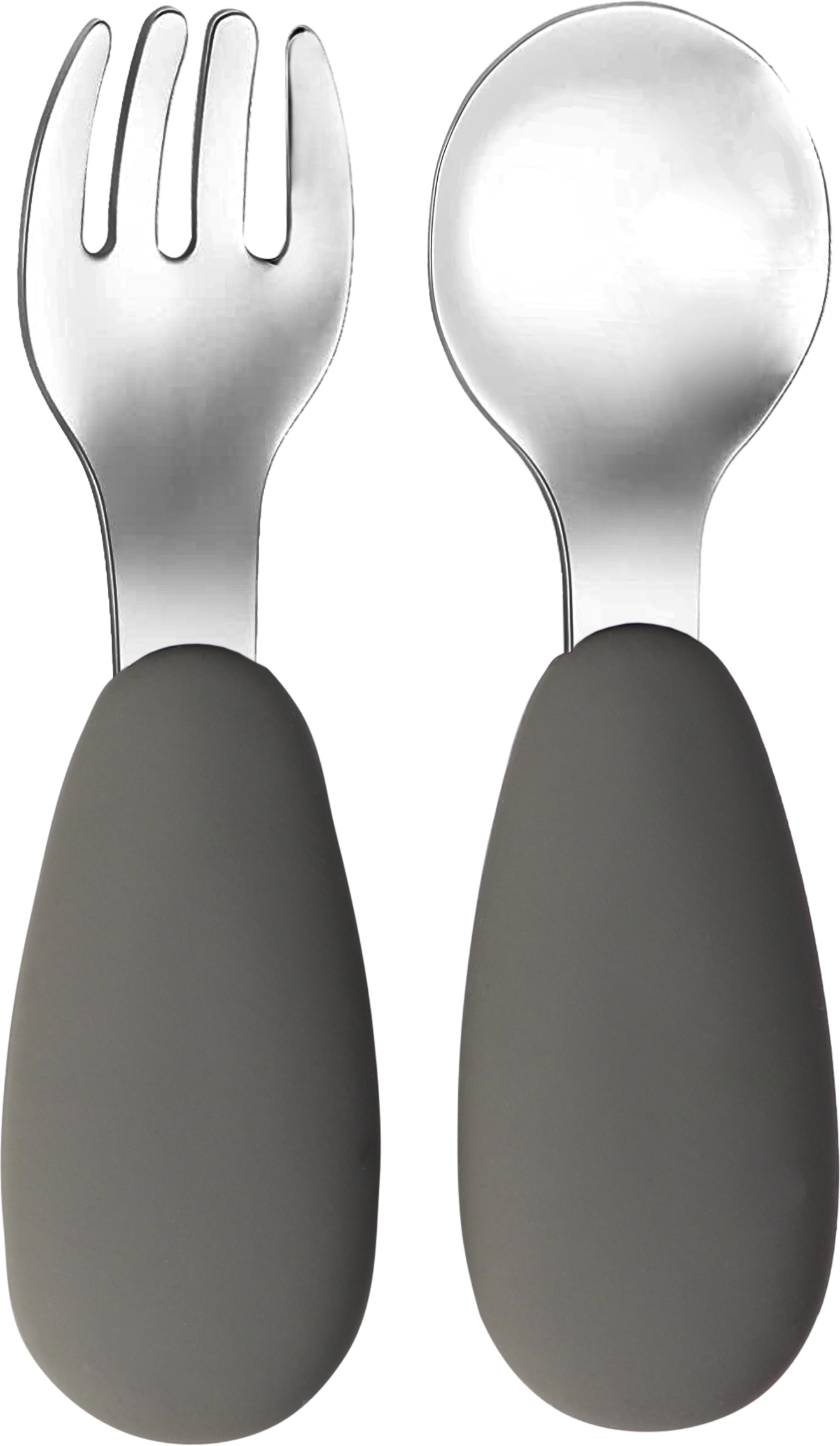 Kinderbesteck aus Silikon & Edelstahl