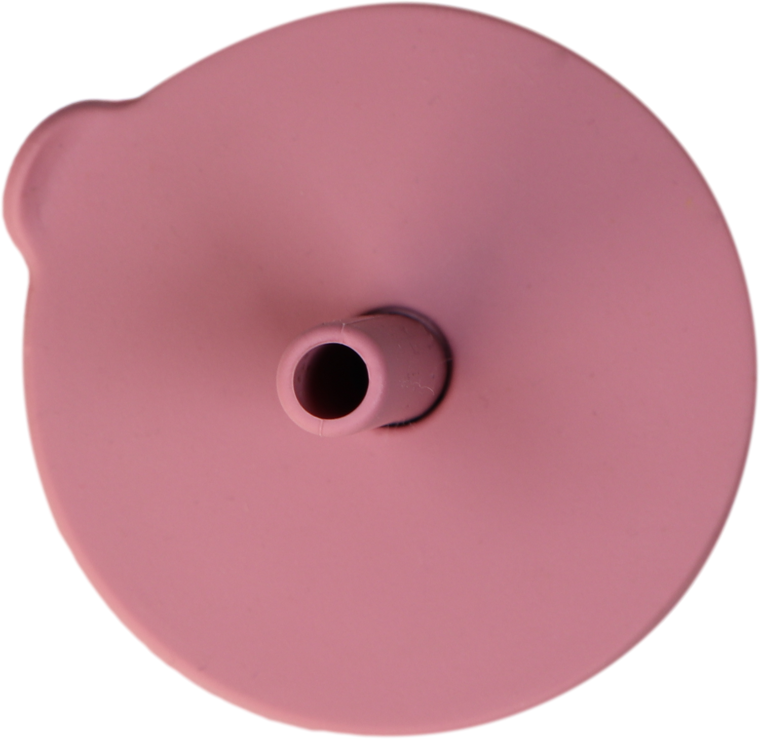 Silikonbecher und Strohhalm Schwan