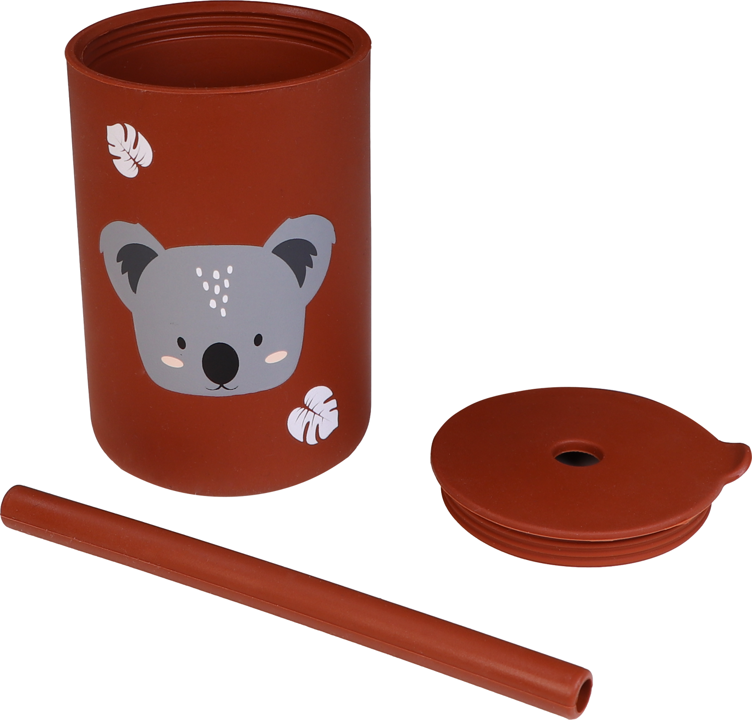Silikon-Strohhalmbecher - Koala