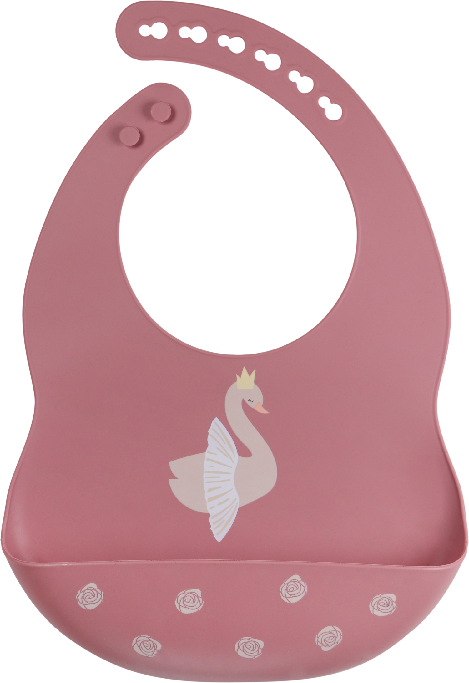 Lätzchen Schwan aus Silikon