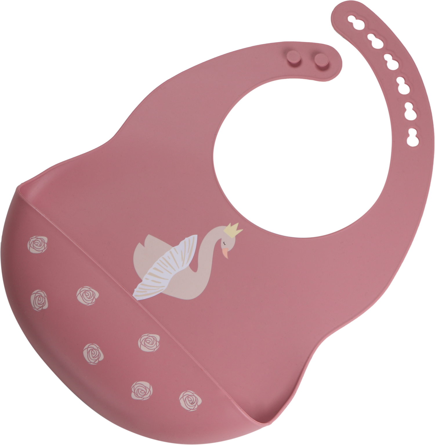 Lätzchen Schwan aus Silikon