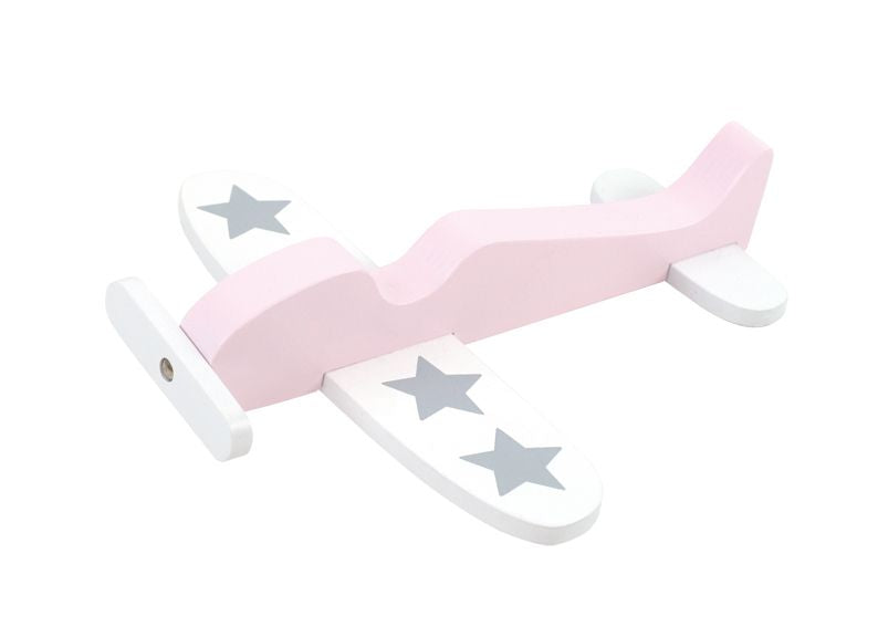 JaBaDaBaDo Holzflugzeug Rosa