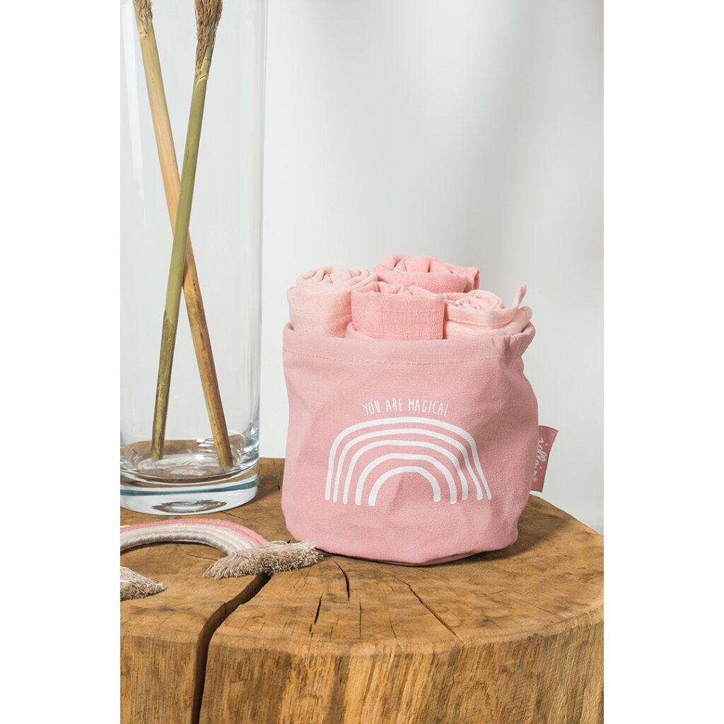 Jollein Aufbewahrungskorb „Regenbogen“