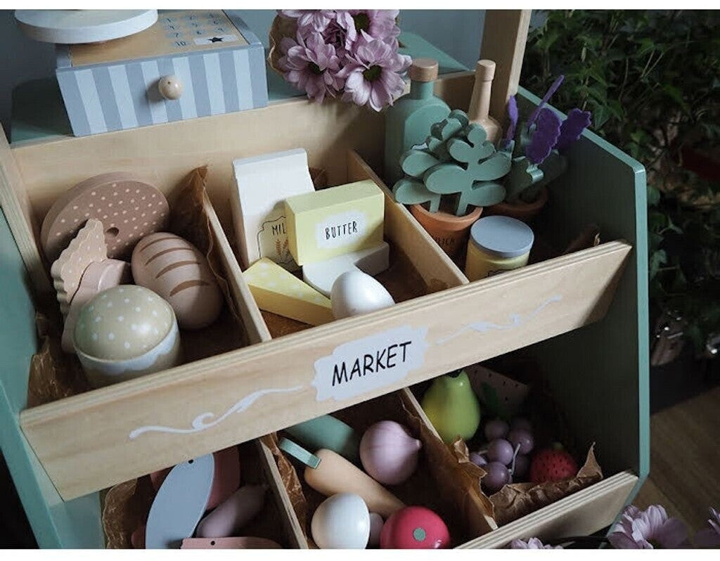 JaBaDaBaDo Marktstand aus Holz