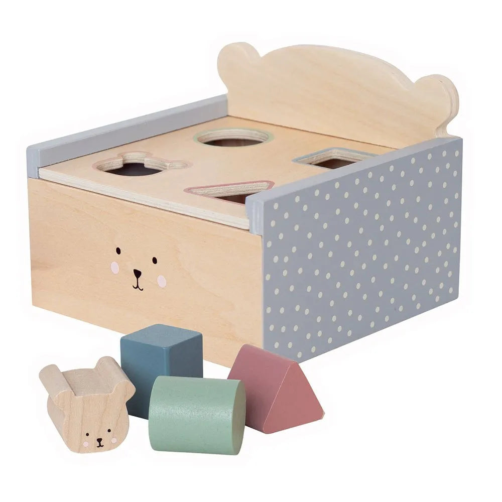 JaBaDaBaDo Sortierbox Teddy in Grau