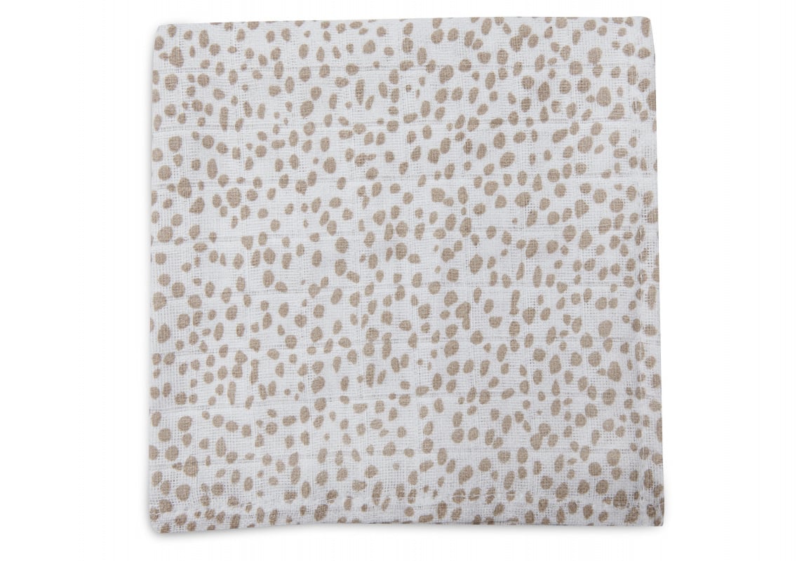 Jollein Spucktücher  „Dotted" – 3er-Set (31x31cm)