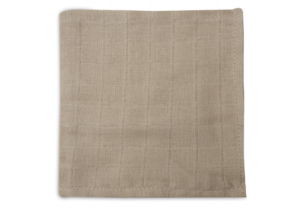 Jollein Spucktücher  „Dotted" – 3er-Set (31x31cm)