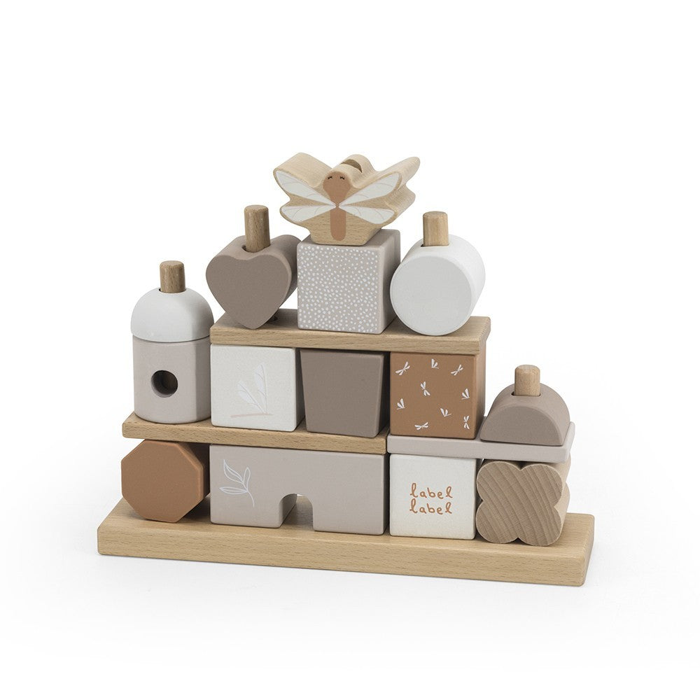 label label Stapelhaus beige