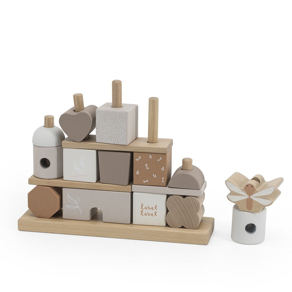 label label Stapelhaus beige