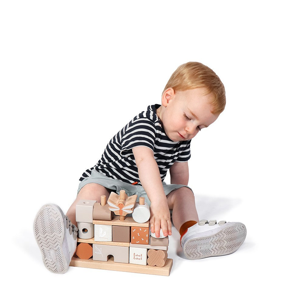 label label Stapelhaus beige