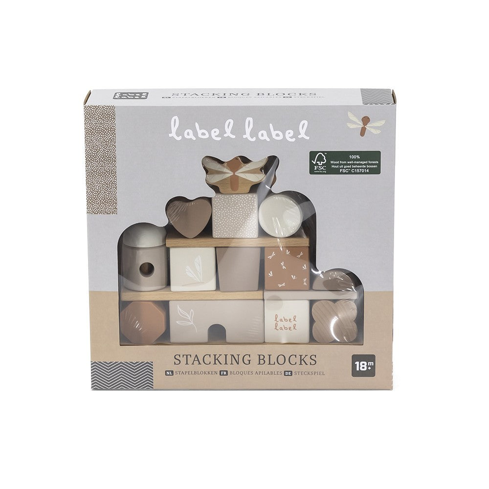 label label Stapelhaus beige