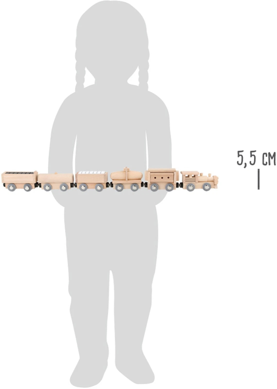 smallfoot magnetische Holzeisenbahn