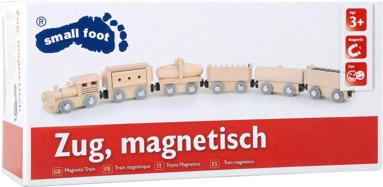 smallfoot magnetische Holzeisenbahn